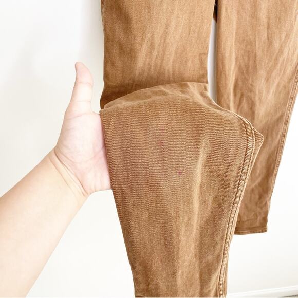 HOLLISTER Curvy High Rise Mom Jeans in Brown Size 3/26 - Picture 4 of 9